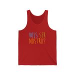 Camiseta de tirantes - Rojo - Vols ser nostro? Camiseta de tirantes - Rojo - Vols ser nostro?