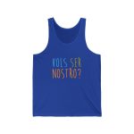 Camiseta de tirantes - Azul royal autentico - Vols ser nostro? Camiseta de tirantes - Azul royal autentico - Vols ser nostro?