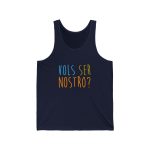 Camiseta de tirantes - Azul marino - Vols ser nostro? Camiseta de tirantes - Azul marino - Vols ser nostro?