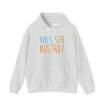 Sudadera con capucha - Gris ceniza - Vols ser nostro?