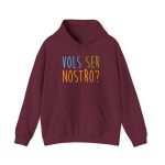 Sudadera con capucha - Granate - Vols ser nostro?