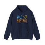 Sudadera con capucha - Azul marino - Vols ser nostro?