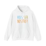 Sudadera con capucha - Blanco - Vols ser nostro?
