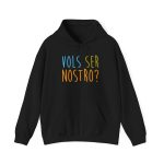 Sudadera con capucha - Negro - Vols ser nostro?