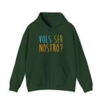 Sudadera con capucha - Verde bosque - Vols ser nostro?