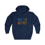 Sudadera con capucha y cremallera - Azul marino Oxford - Vols ser nostro?