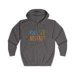 Sudadera con capucha y cremallera - Gris acero - Vols ser nostro?