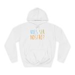 Sudadera universitaria - Blanco artico - Vols ser nostro?