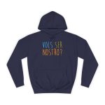 Sudadera universitaria - Azul marino Oxford - Vols ser nostro?