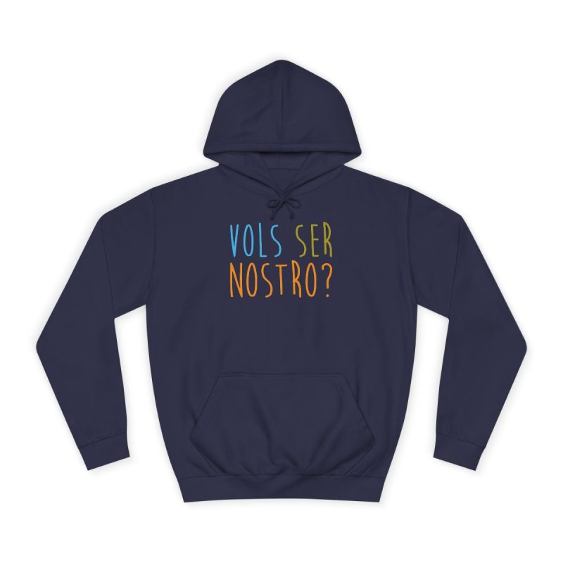 Sudadera universitaria - Azul marino Oxford - Vols ser nostro?