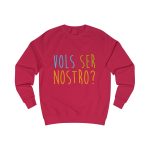 Sudadera clasica - Rojo fuego - Vols ser nostro?