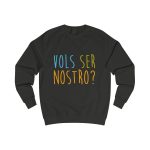 Sudadera clasica - Negro azabache - Vols ser nostro?