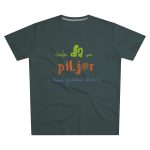 Camiseta hombre corte moderno - Gris marengo - Camiseta «Cada dia va pitjor i avui pareix demà» Camiseta hombre corte moderno - Gris marengo - Camiseta «Cada dia va pitjor i avui pareix demà»