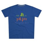 Camiseta hombre corte moderno - Azul royal intenso - Camiseta «Cada dia va pitjor i avui pareix demà» Camiseta hombre corte moderno - Azul royal intenso - Camiseta «Cada dia va pitjor i avui pareix demà»