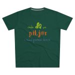 Camiseta hombre corte moderno - Verde botella - Camiseta «Cada dia va pitjor i avui pareix demà» Camiseta hombre corte moderno - Verde botella - Camiseta «Cada dia va pitjor i avui pareix demà»