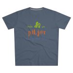 Camiseta hombre corte moderno - Azul marino - Camiseta «Cada dia va pitjor i avui pareix demà» Camiseta hombre corte moderno - Azul marino - Camiseta «Cada dia va pitjor i avui pareix demà»