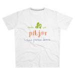 Camiseta hombre corte moderno - Blanco - Camiseta «Cada dia va pitjor i avui pareix demà» Camiseta hombre corte moderno - Blanco - Camiseta «Cada dia va pitjor i avui pareix demà»