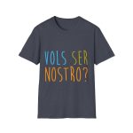 Camiseta Softstyle - Azul marino jaspeado - Vols ser nostro?