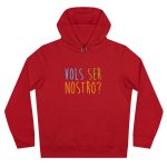 Sudadera con capucha King - Rojo - Vols ser nostro?