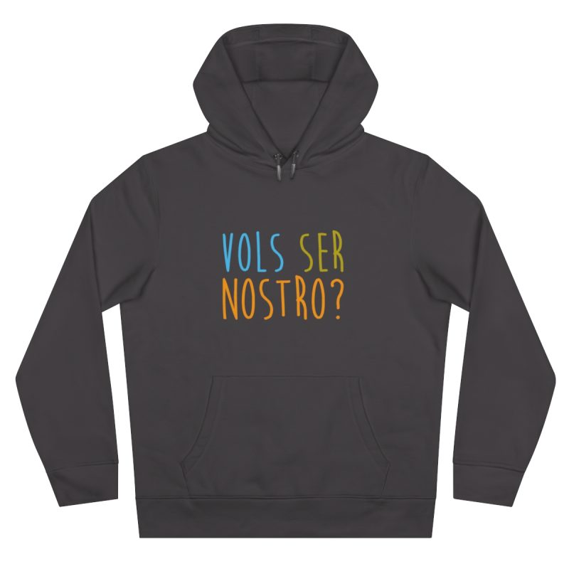 Sudadera con capucha King - Gris asfalto - Vols ser nostro?