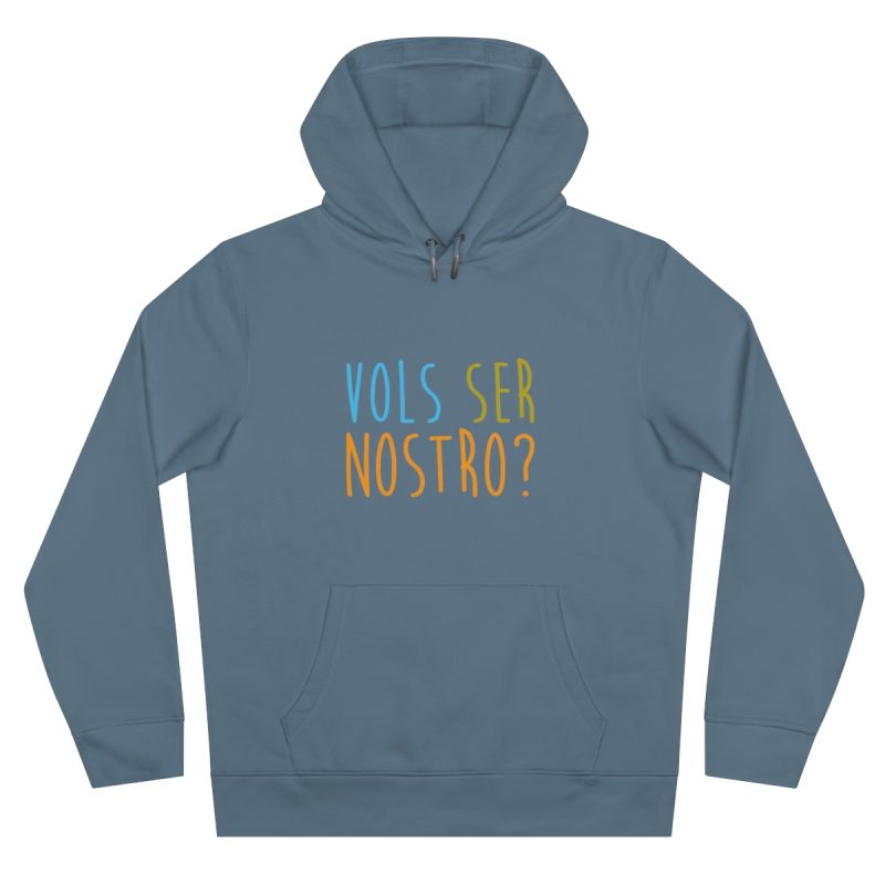 Sudadera con capucha King - Azul nordico - Vols ser nostro?