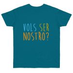 Camiseta punto liso - Azul diva - Vols ser nostro? Camiseta punto liso - Azul diva - Vols ser nostro?