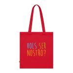 Bolsa de algodon organico - Rojo clasico - Vols ser nostro?