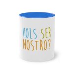 Taza bicolor - Azul Cambridge - Vols ser nostro? Taza bicolor - Azul Cambridge - Vols ser nostro?