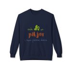 Sudadera Softstyle cuello redondo - Azul marino - Camiseta «Cada dia va pitjor i avui pareix demà»