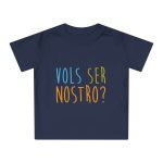 Camiseta de bebe - Azul marino nautico - Vols ser nostro?