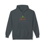 Sudadera Softstyle con capucha - Gris oscuro jaspeado - Camiseta «Cada dia va pitjor i avui pareix demà» Sudadera Softstyle con capucha - Gris oscuro jaspeado - Camiseta «Cada dia va pitjor i avui pareix demà»