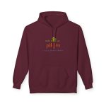 Sudadera Softstyle con capucha - Granate - Camiseta «Cada dia va pitjor i avui pareix demà» Sudadera Softstyle con capucha - Granate - Camiseta «Cada dia va pitjor i avui pareix demà»