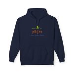 Sudadera Softstyle con capucha - Azul marino - Camiseta «Cada dia va pitjor i avui pareix demà» Sudadera Softstyle con capucha - Azul marino - Camiseta «Cada dia va pitjor i avui pareix demà»