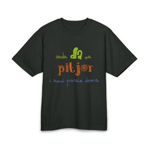 Camiseta Freestyler tacto seco - Negro - Camiseta «Cada dia va pitjor i avui pareix demà»