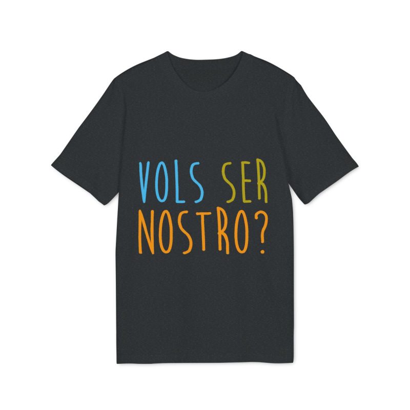 Camiseta Creator 2.0 - Gris jaspeado oscuro - Vols ser nostro?