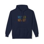 Sudadera Softstyle con capucha - Azul marino - Vols ser nostro? Sudadera Softstyle con capucha - Azul marino - Vols ser nostro?