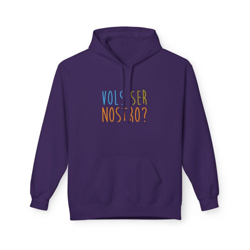 Sudadera Softstyle con capucha - Morado - Vols ser nostro?