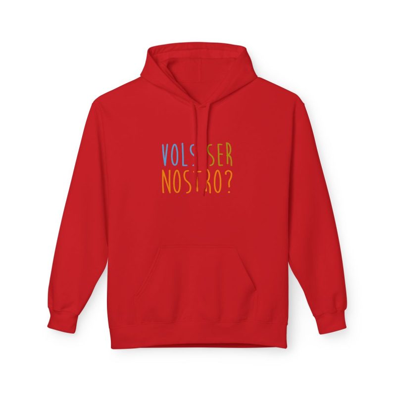 Sudadera Softstyle con capucha - Rojo - Vols ser nostro?