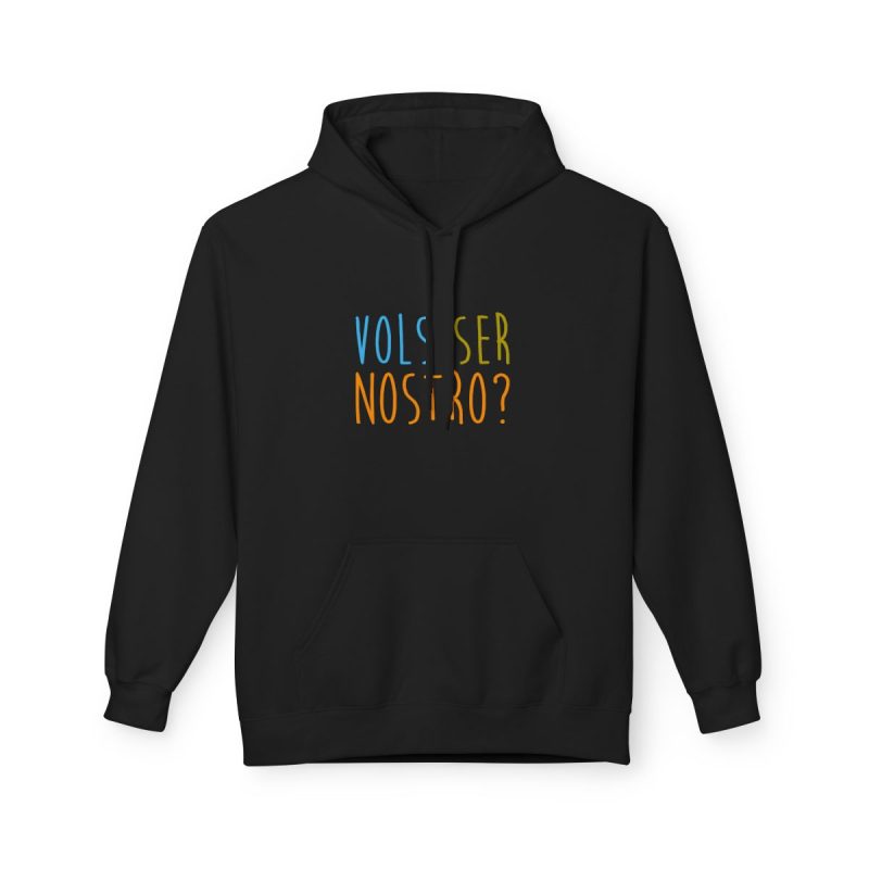 Sudadera Softstyle con capucha - Negro - Vols ser nostro?