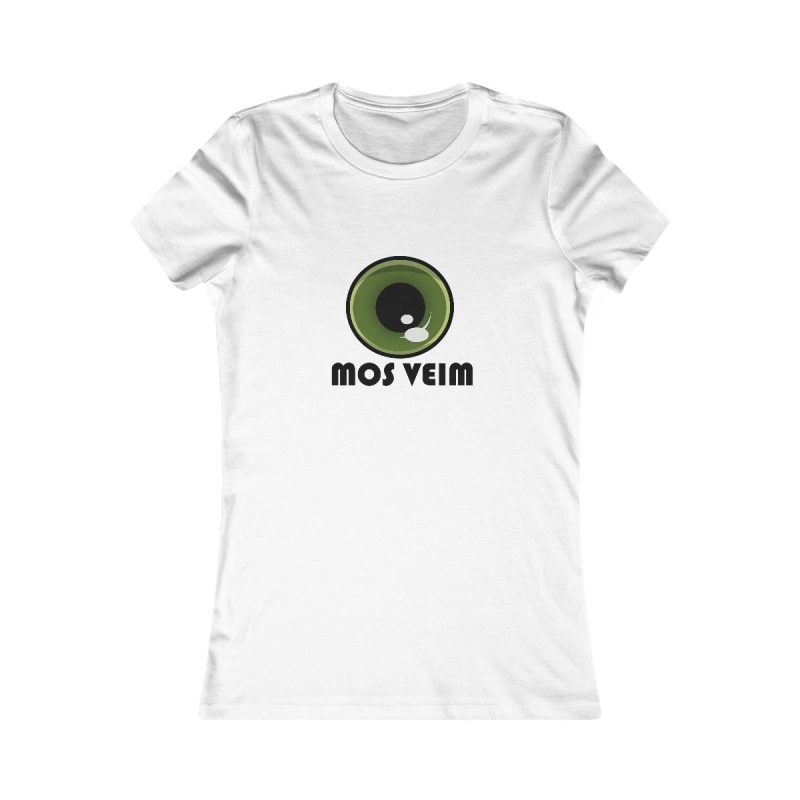 Camiseta mujer Favorite - Blanco - Camiseta «Mos veim» Camiseta mujer Favorite - Blanco - Camiseta «Mos veim»