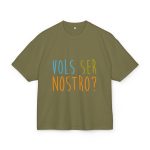 Camiseta box ultra gruesa - Verde oliva - Vols ser nostro? Camiseta box ultra gruesa - Verde oliva - Vols ser nostro?