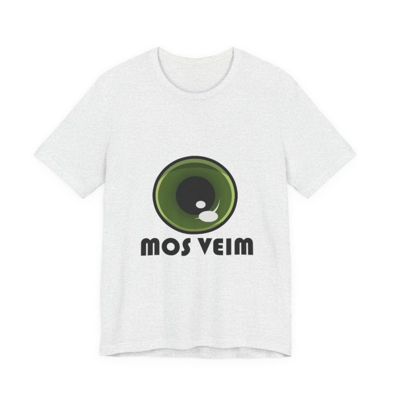 Camiseta jersey manga corta - Gris ceniza - Camiseta «Mos veim»
