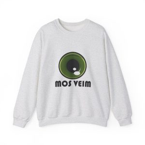 Sudadera cuello redondo - Gris ceniza - Camiseta «Mos veim»
