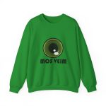 Sudadera cuello redondo - Verde irlandes - Camiseta «Mos veim» Sudadera cuello redondo - Verde irlandes - Camiseta «Mos veim»