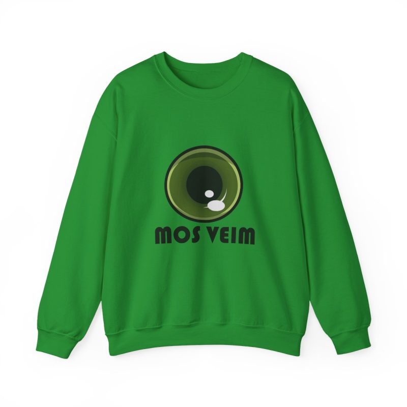 Sudadera cuello redondo - Verde irlandes - Camiseta «Mos veim»