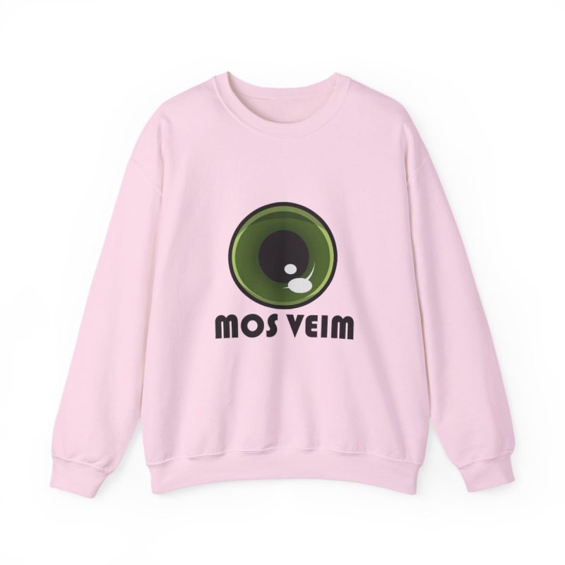 Sudadera cuello redondo - Rosa claro - Camiseta «Mos veim»