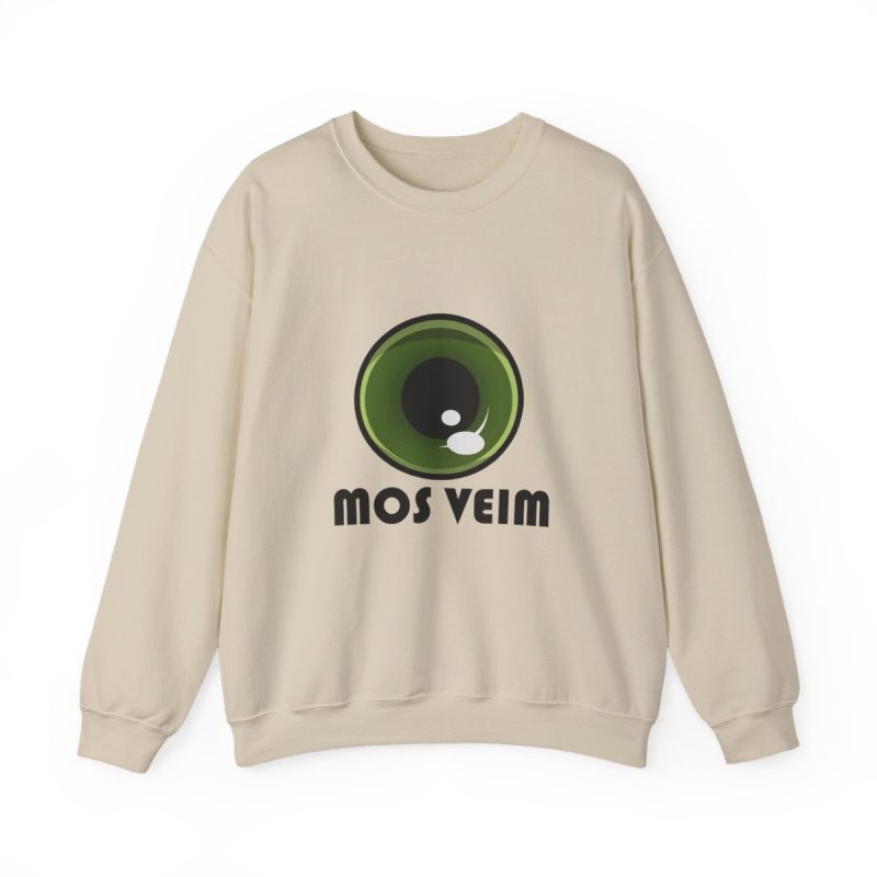 Sudadera cuello redondo - Arena - Camiseta «Mos veim»