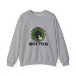 Sudadera cuello redondo - Gris deportivo - Camiseta «Mos veim» Sudadera cuello redondo - Gris deportivo - Camiseta «Mos veim»