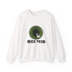 Sudadera cuello redondo - Blanco - Camiseta «Mos veim» Sudadera cuello redondo - Blanco - Camiseta «Mos veim»