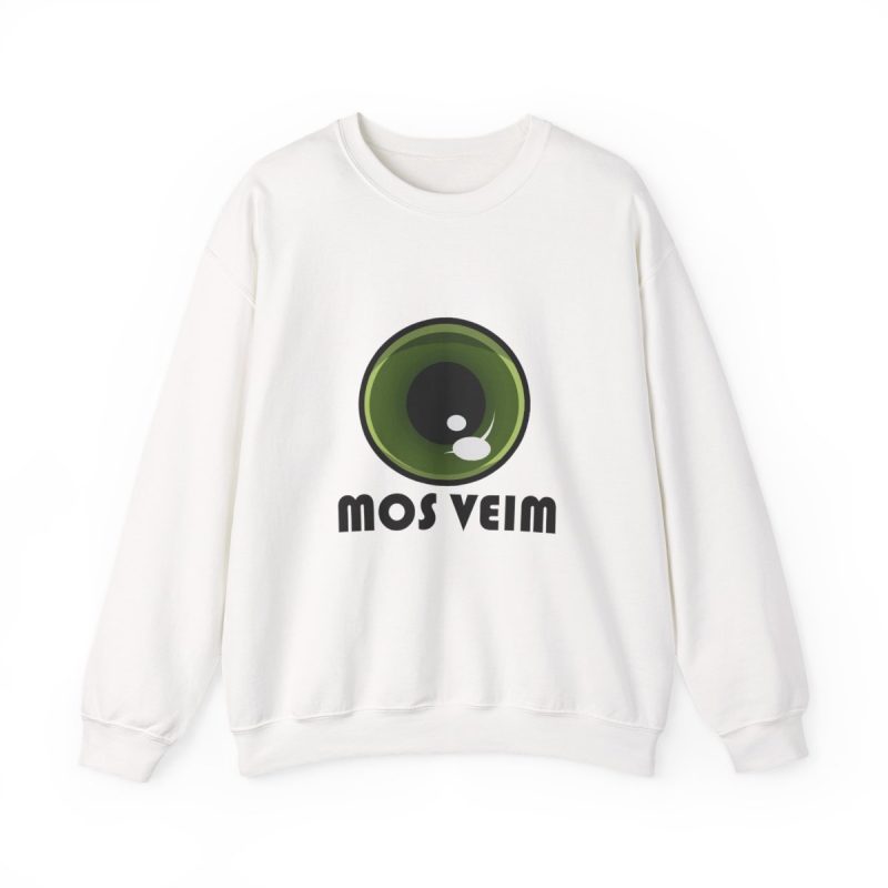 Sudadera cuello redondo - Blanco - Camiseta «Mos veim»